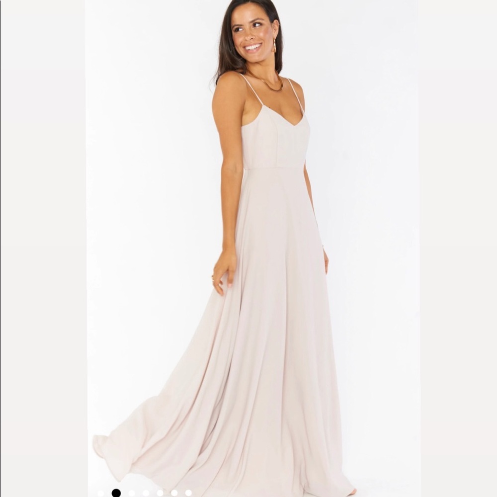 NWT Show Me Your Mumu Faith Dress in Show Me the Ring Crisp Size Medium